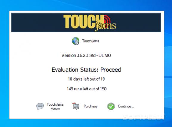 TouchJams screenshot