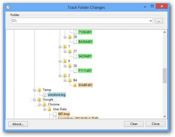 Track Folder Changes screenshot