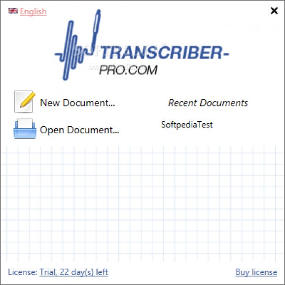 Transcriber-pro screenshot