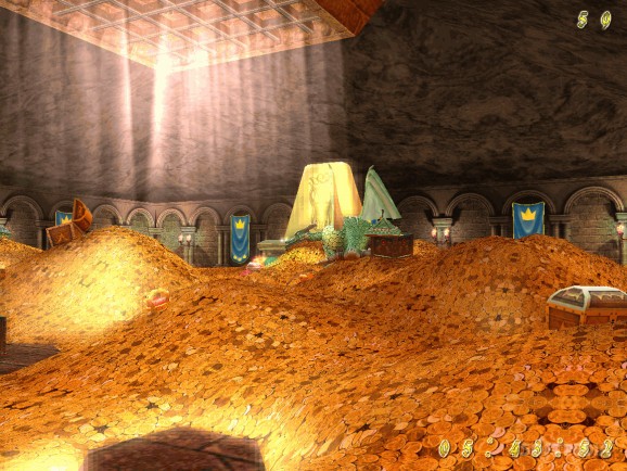 Treasure Chamber 3D Screensaver screenshot
