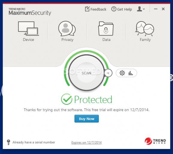 Trend Micro Maximum Security screenshot