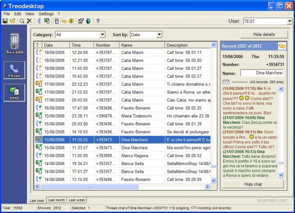 Treodesktop screenshot