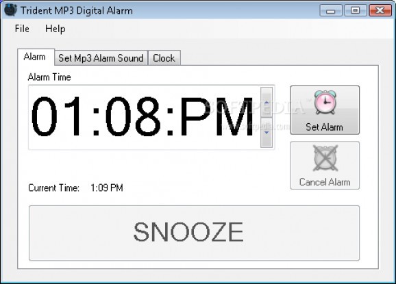 Trident Mp3 Digital Alarm screenshot