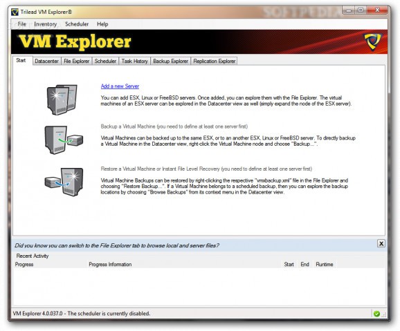 Trilead VM Explorer screenshot