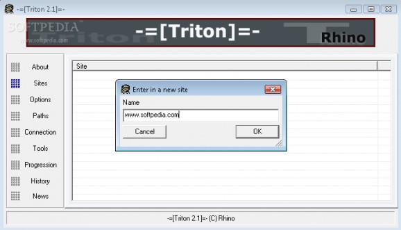 Triton screenshot