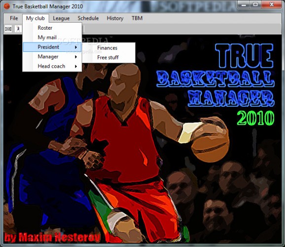 True Basketball Manager 2010 screenshot