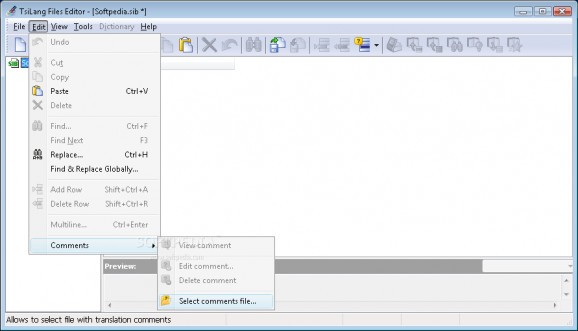 TsiLang Files Editor screenshot