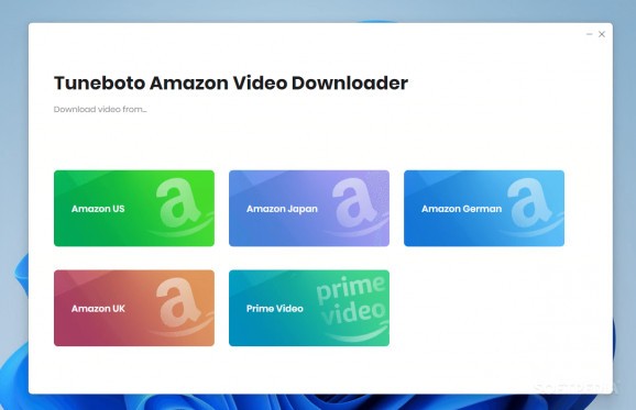 TuneBoto Amazon Video Downloader screenshot