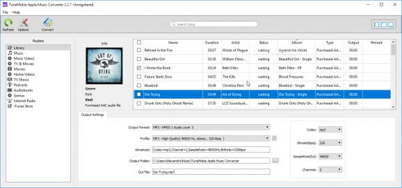TuneMobie Apple Music Converter screenshot