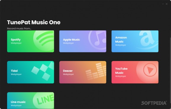 TunePat Music One screenshot