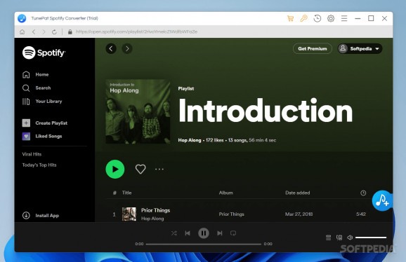 TunePat Spotify Converter screenshot
