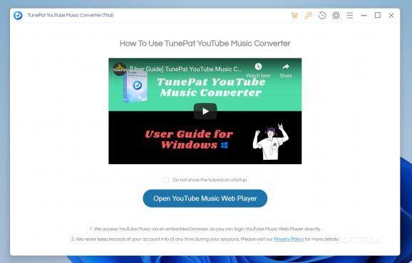 TunePat YouTube Music Converter screenshot