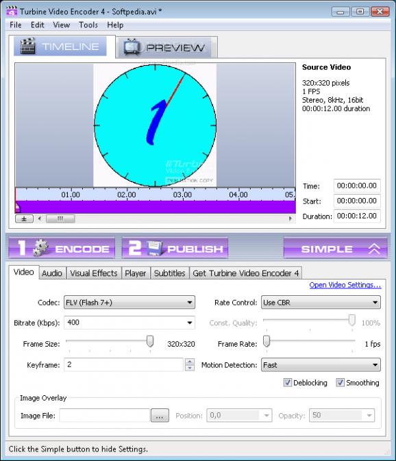 Turbine Video Encoder screenshot