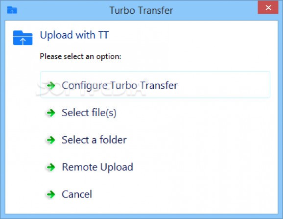 Turbo Transfer screenshot