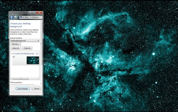 Turquoise Space screenshot