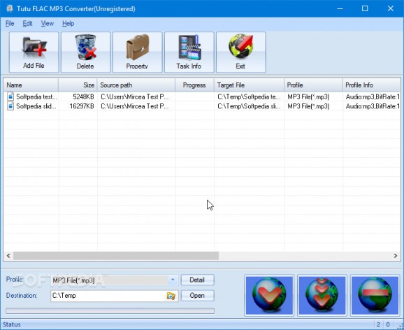 Tutu FLAC MP3 Converter screenshot