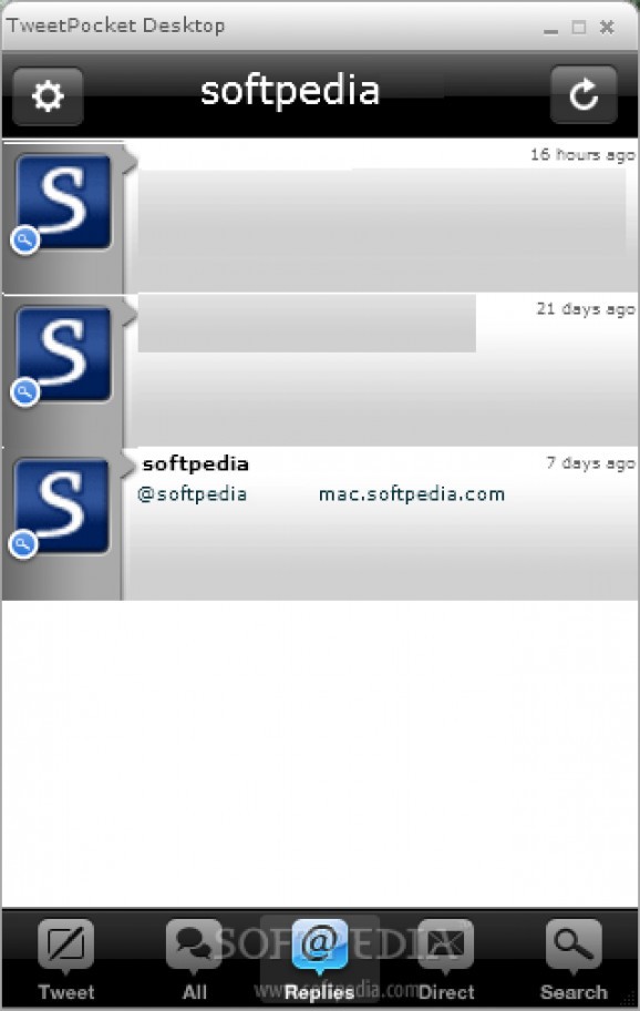 TweetPocket Desktop screenshot