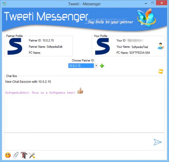 Tweeti Messenger screenshot