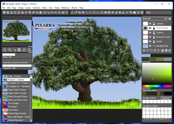 TwistedBrush Tree Studio screenshot