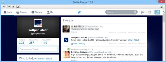 Twitter Proxy screenshot