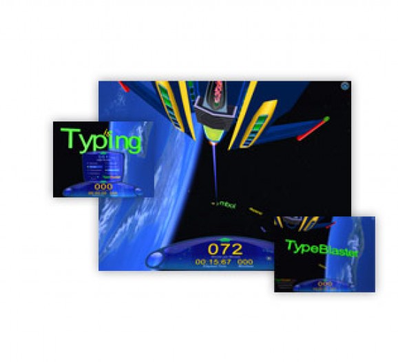 TypeBlaster 3D Desktop Toy screenshot