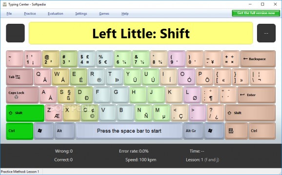 Typing Center screenshot