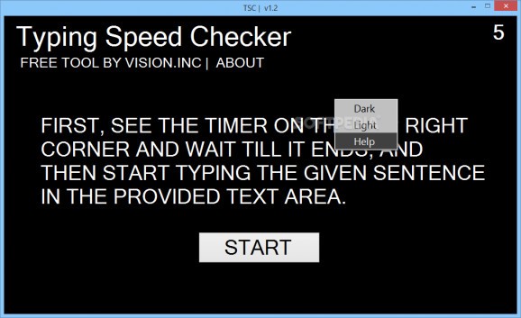 Typing Speed Checker screenshot
