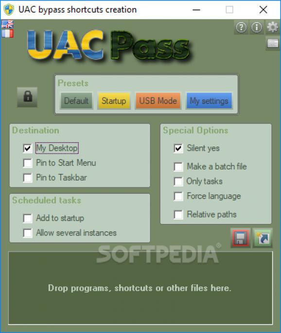 UAC Pass screenshot
