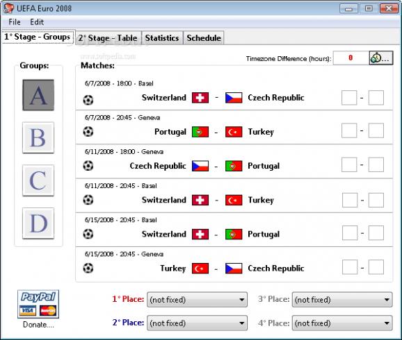 UEFA Euro 2008 screenshot