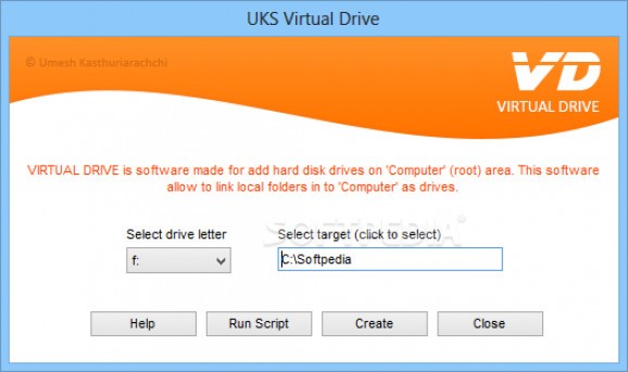 UKS Virtual Drive screenshot