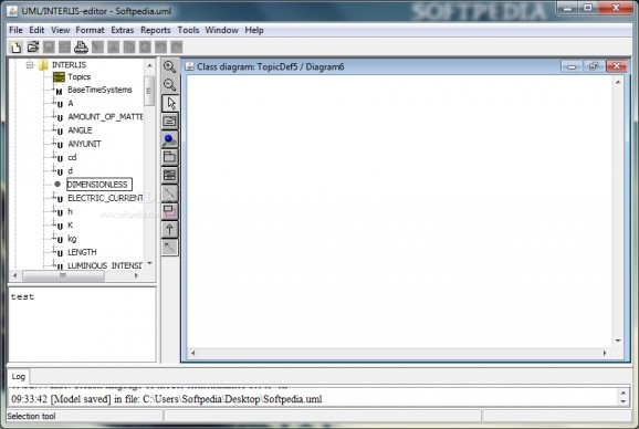 UML/INTERLIS-editor screenshot