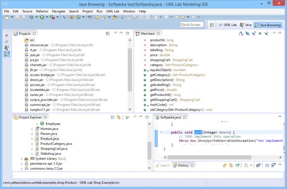 UML Lab screenshot