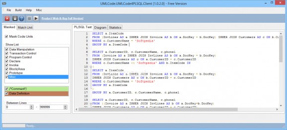 UMLCode for PL/SQL screenshot
