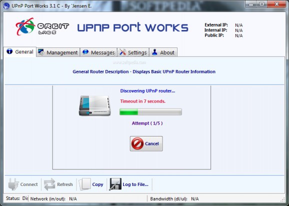 UPnP Port Works screenshot