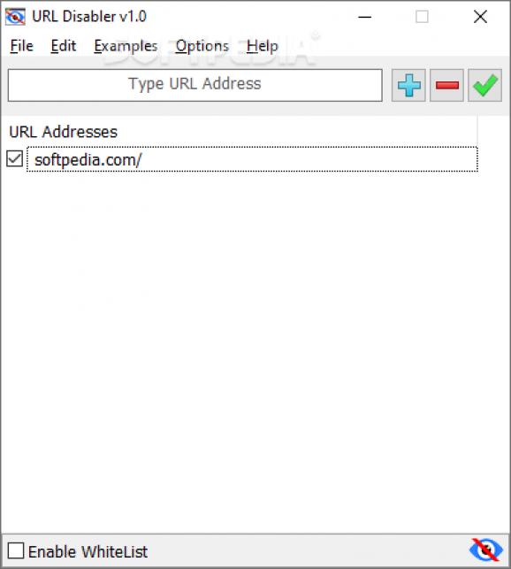 URL Disabler screenshot