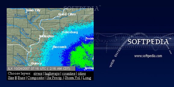 USA Doppler Radar screenshot