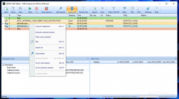 USB Analyzer screenshot