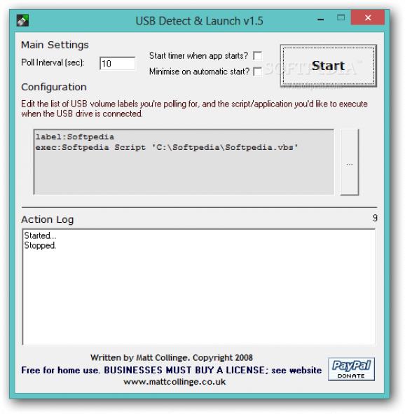 USB Detect & Launch Portable screenshot