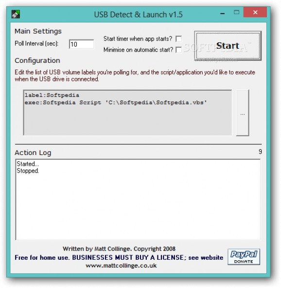 USB Detect & Launch screenshot