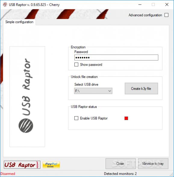 USB Raptor screenshot