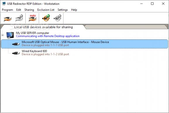 USB Redirector RDP Edition screenshot