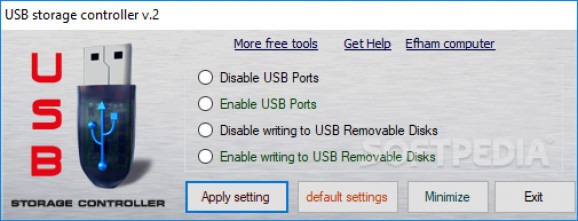 USB Storage Controller screenshot