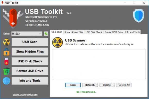 USB Toolkit screenshot