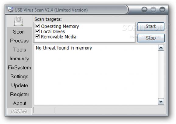USB Virus Scan screenshot