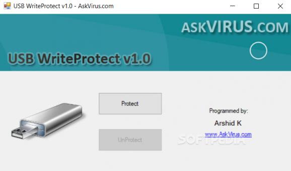 USB WriteProtect screenshot