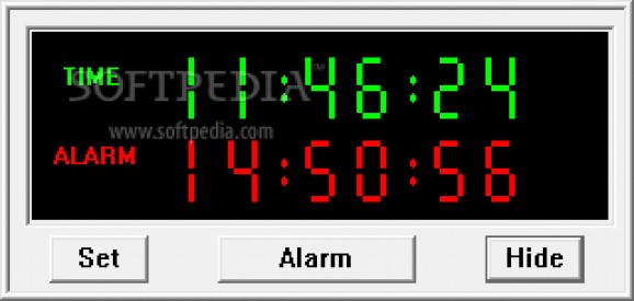 Desktop Alarm Clock screenshot