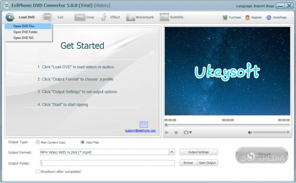 UkeySoft DVD Ripper screenshot