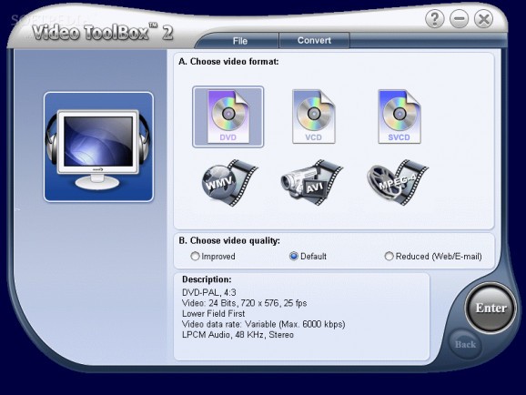 Ulead Video ToolBox Home Edition screenshot