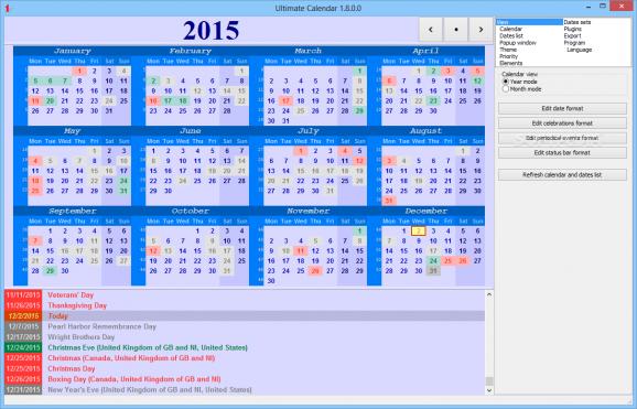 Ultimate Calendar screenshot