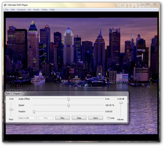 Ultimate DVD Player screenshot